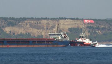 Çanakkale Boğazı’nda gemi arızası