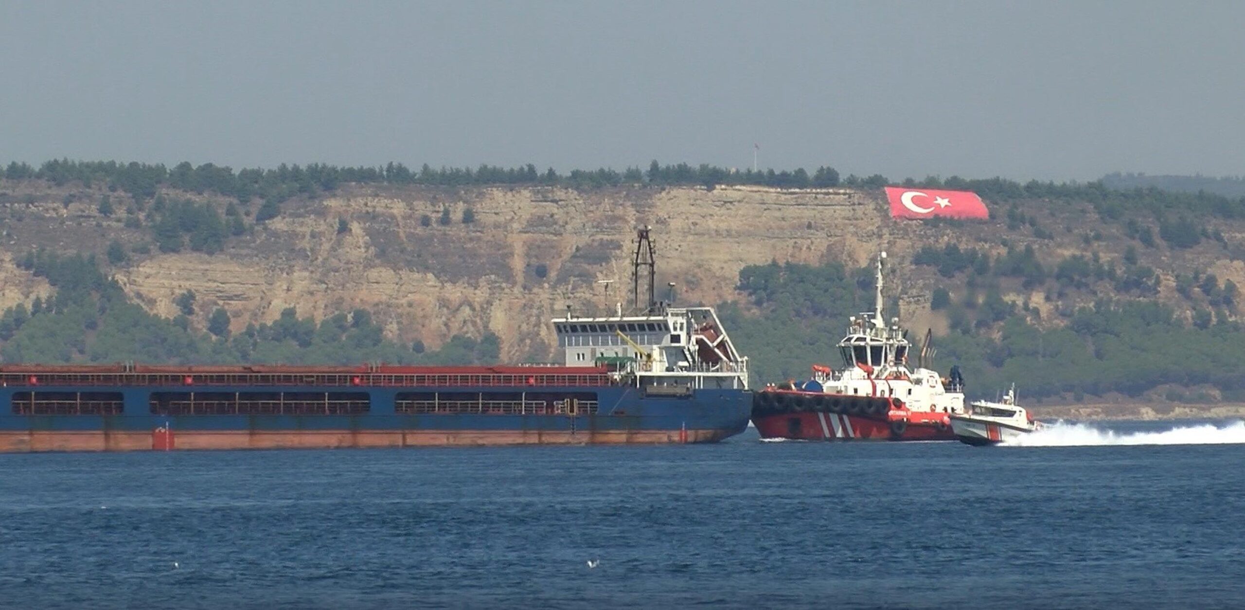 Çanakkale Boğazı’nda gemi arızası