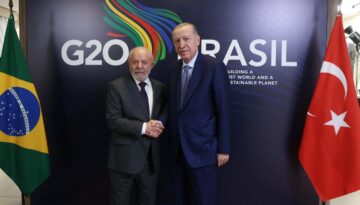 Cumhurbaşkanı Erdoğan Brezilya Devlet Başkanı ile görüştü