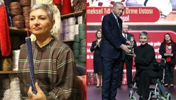 Depremde çocukları ve eşi öldü, engelli kaldı. Azmiyle “Yaşayan insan hazinesi” oldu