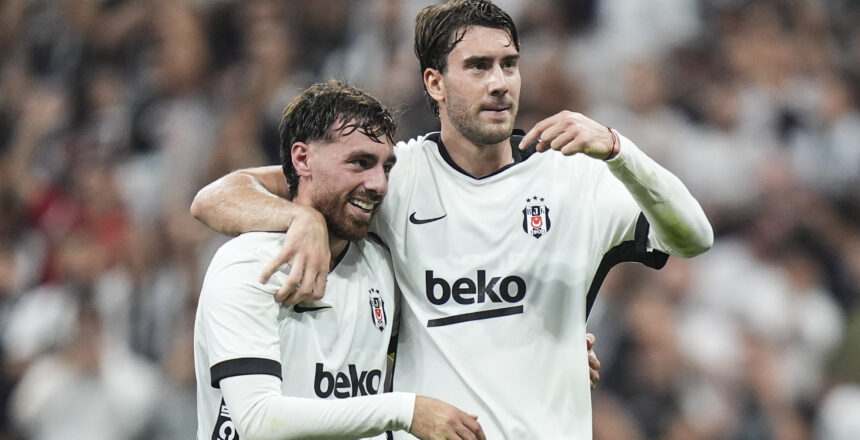 Dolmabahçe’de Vlahovic’in gecesi. 8 gollü maçta Beşiktaş, Çorum FK’yı farklı geçti