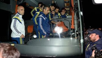 Fenerbahçe’den takım otobüsüne saldırı dosyasına ilişkin açıklama. “5 kişiyle sınırlı kalmayacak”