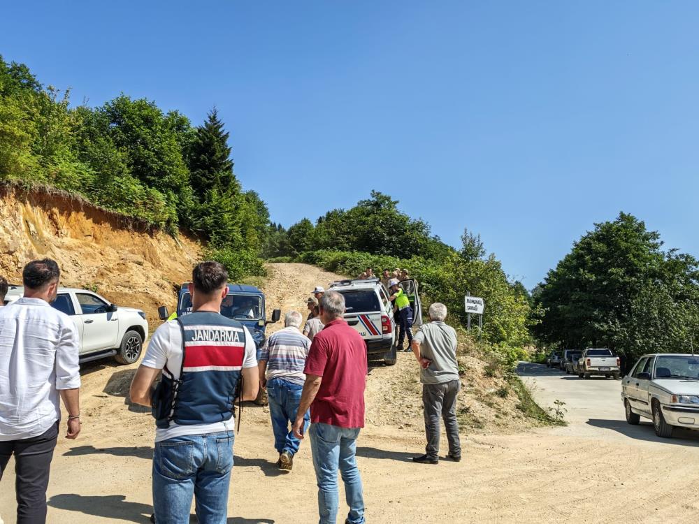 Giresun’da “helikopter düştü” ihbarı ekipleri harekete geçirdi