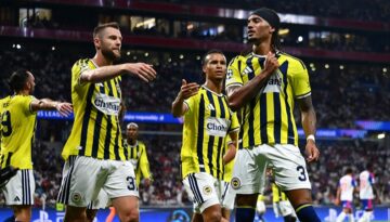 Hasret bitti, Fenerbahçe Şampiyonlar Ligi’ne adını yazırdı