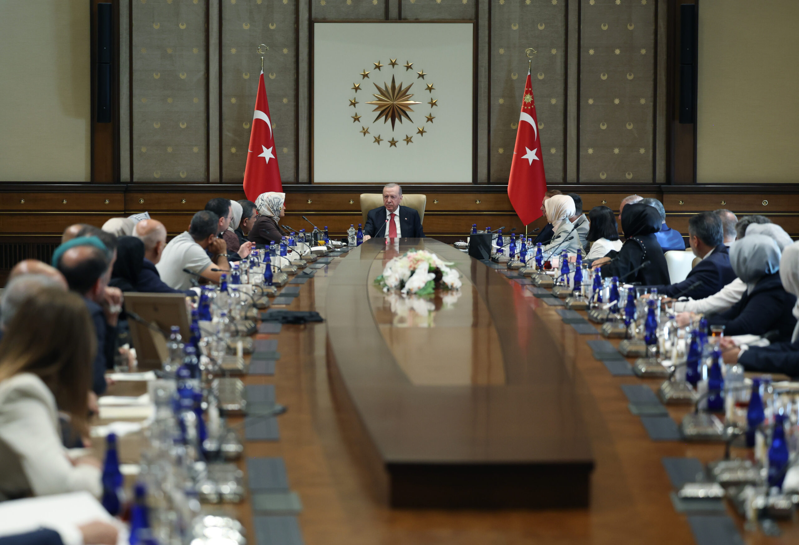 Kahramanmaraş’taki okul saldırısı. Erdoğan hayatını kaybeden öğrencilerin ailelerini kabul etti