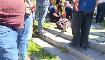 Kalp krizi geçiren vatandaşı kurtarmak için ekipler seferber oldu