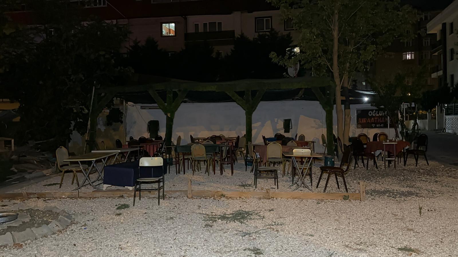 Kıraathaneye silahlı saldırı. 3 kişi yaralandı