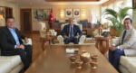 Kültür ve Turizm Bakanı Mehmet Nuri Ersoy ile Acun Ilıcalı bir araya geldi