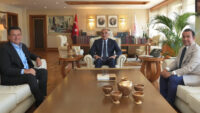 Kültür ve Turizm Bakanı Mehmet Nuri Ersoy ile Acun Ilıcalı bir araya geldi