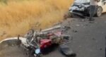 Otomobille çarpışan motosikletteki iki kişi hayatını kaybetti