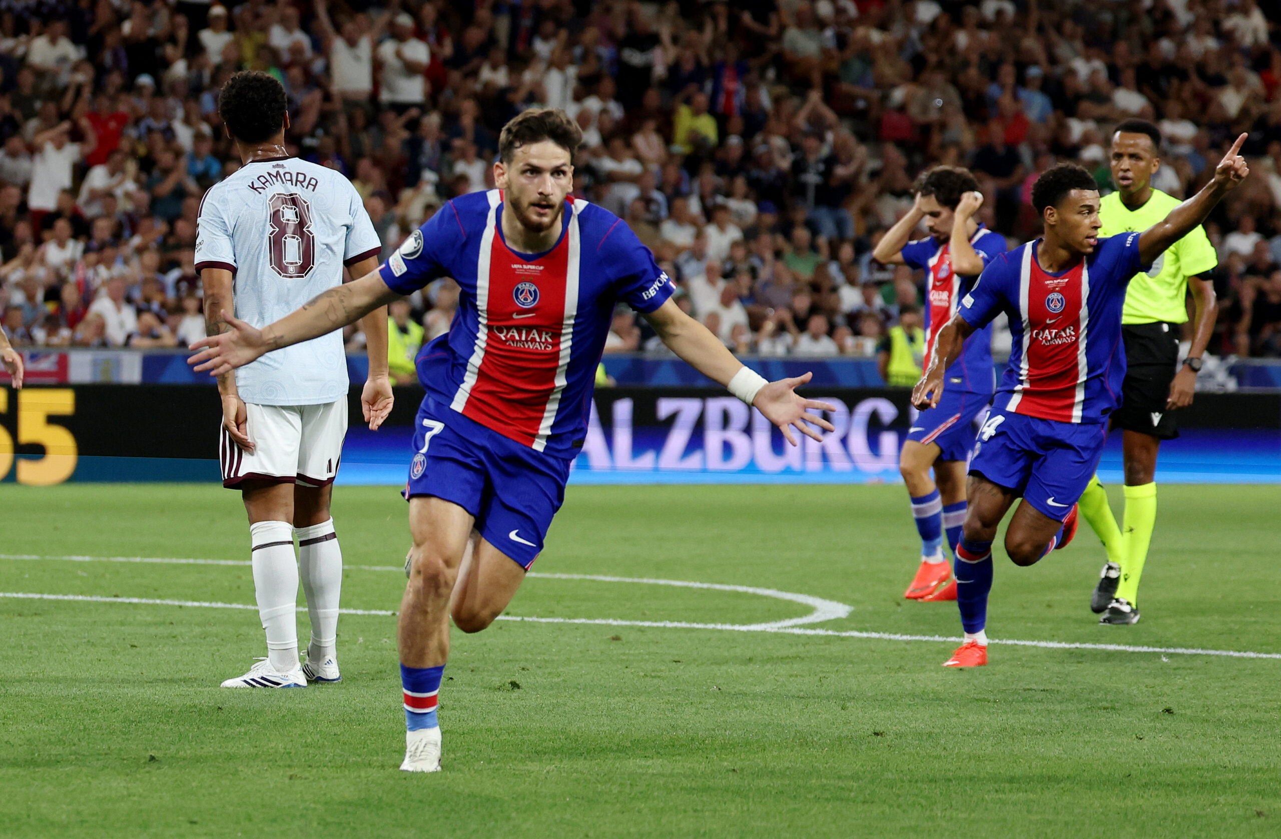 PSG, Aston Villa’yı devirdi ve UEFA Süper Kupa’nın sahibi oldu
