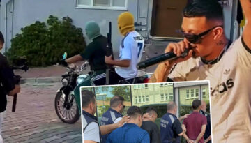 Rapçi Keskin’e klipte silah kullanma gözaltısı