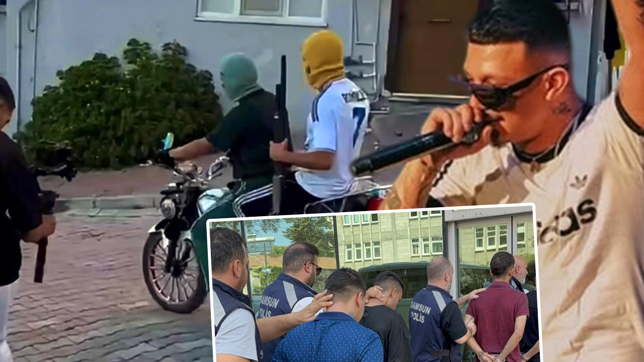 Rapçi Keskin’e klipte silah kullanma gözaltısı