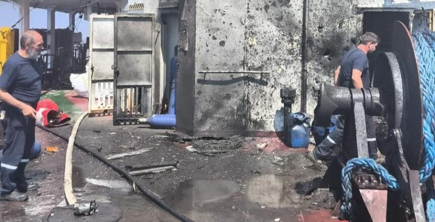 Rusya açıklarında Türk gemisine İHA saldırısı