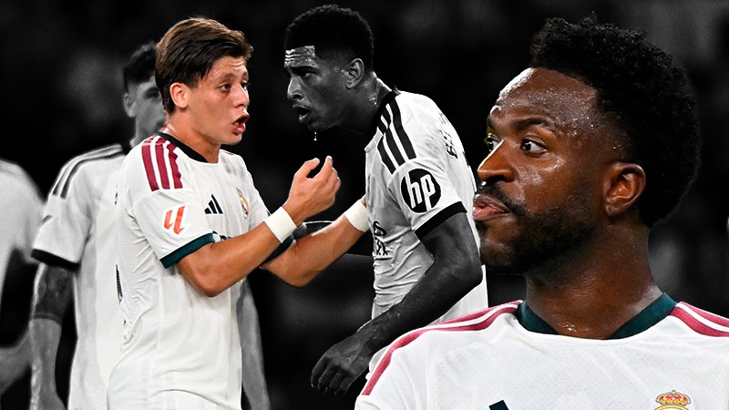 Saha içi konuşmaları servis edildi, Vinicius Junior’un Arda Güler’e tepkisi olay oldu