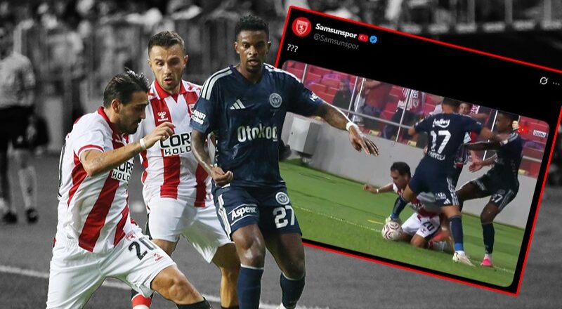 Samsunspor, Fenerbahçe maçı devam ederken paylaştı. Üç soru işaretli tepki
