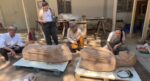 Sardes’te 2 bin 500 yıllık anıtsal heykel bulundu
