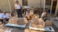 Sardes’te 2 bin 500 yıllık anıtsal heykel bulundu