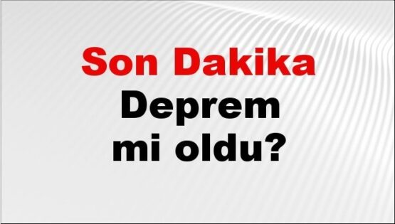 Son dakika Amasya’da deprem mi oldu? Az önce deprem Amasya’da nerede oldu? Amasya deprem Kandilli ve AFAD son depremler listesi 13 Ağustos 2026