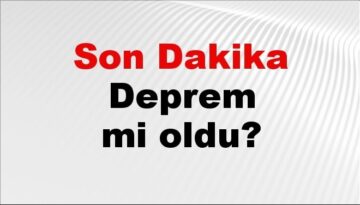 Son dakika Gaziantep’te deprem mi oldu? Az önce deprem Gaziantep’te nerede oldu? Gaziantep deprem Kandilli ve AFAD son depremler listesi 09 Ağustos 2026