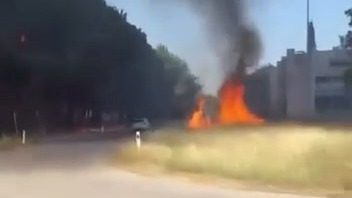 Yalova’da düşen F-16 ile ilgili yeni görüntüler ortaya çıktı