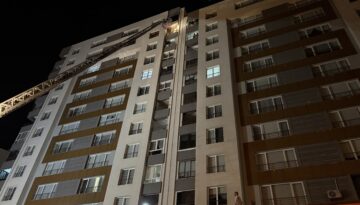 Yangın sırasında 13’üncü kattan düşerek hayatını kaybetti