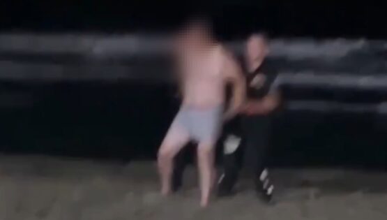 Yasağa rağmen inat etti. Jandarma dakikalarca ikna etmeye çalıştı
