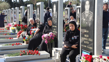 Azerbaycan’da 2. Karabağ Savaşı’nın 6. yılında şehitler anıldı