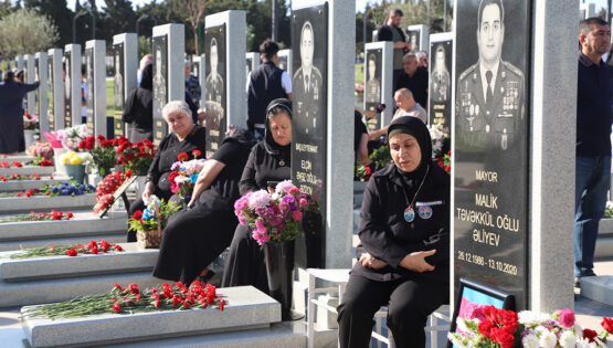 Azerbaycan’da 2. Karabağ Savaşı’nın 6. yılında şehitler anıldı