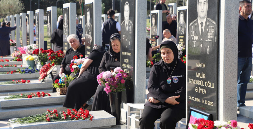 Azerbaycan’da 2. Karabağ Savaşı’nın 6. yılında şehitler anıldı