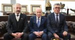 Bahçeli, Sarallar ve Şahinler aileleri ile buluştu. “Tarihi bir kucaklaşma”