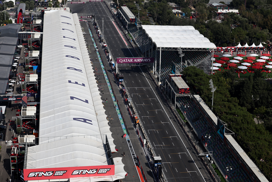 Bakü sokaklarında Formula 1 heyecanı. 10. kez piste dönüştürüldü