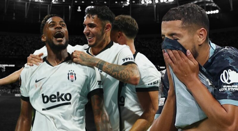 Beşiktaş fark attı, Marsilya’yı yerden yere vurdular. “Bozgun, çöküş, kabus”