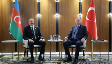 Cumhurbaşkanı Erdoğan, Azerbaycan Cumhurbaşkanı Aliyev ile görüştü