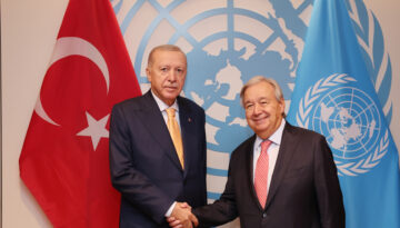 Cumhurbaşkanı Erdoğan, BM Genel Sekreteri Guterres ile görüştü