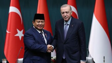 Cumhurbaşkanı Erdoğan, Endonezya Cumhurbaşkanı Subianto ile görüştü