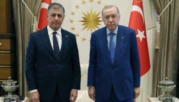 Cumhurbaşkanı Erdoğan, İzmir Büyükşehir Belediye Başkanı Cemil Tugay’ı kabul etti