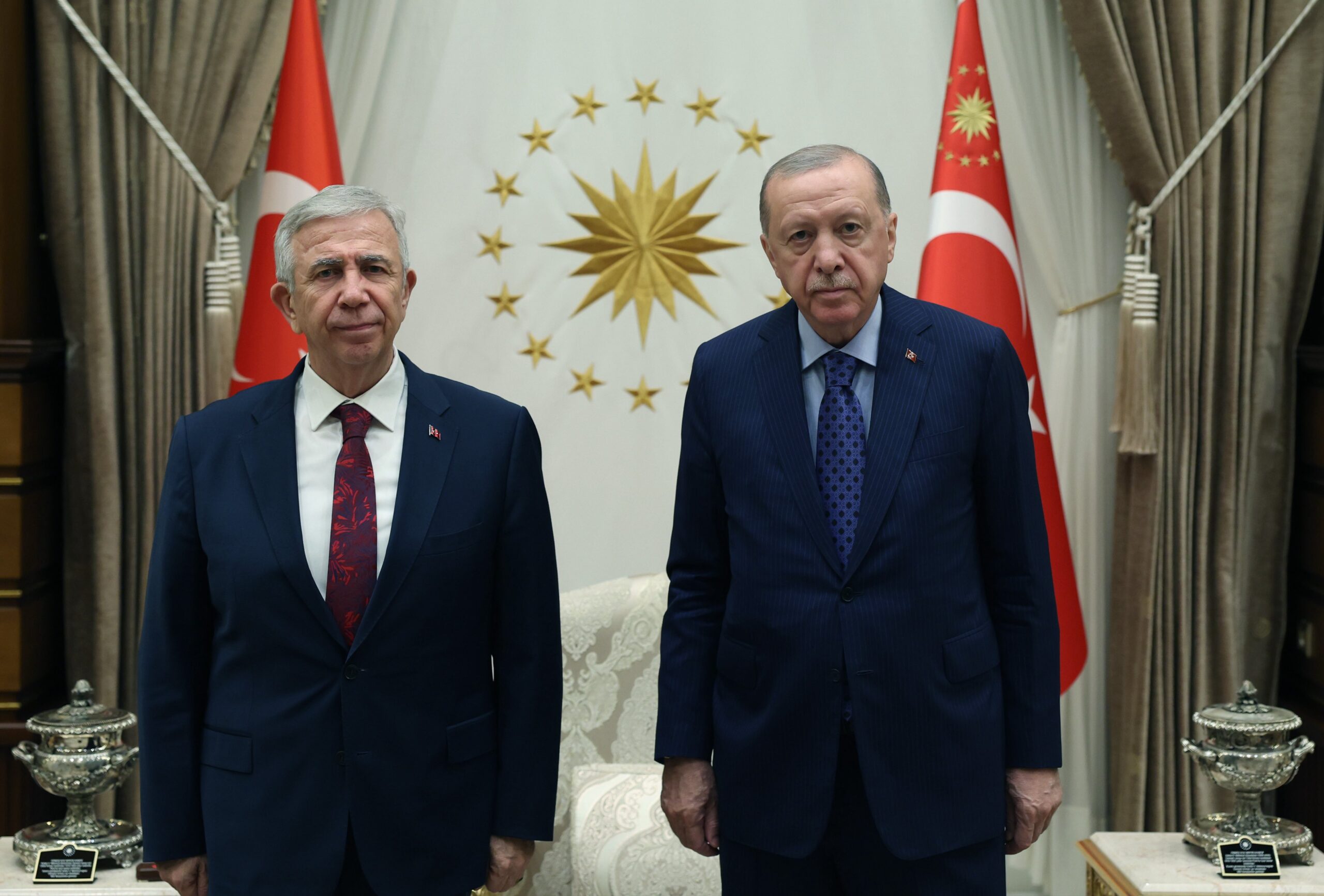 Cumhurbaşkanı Erdoğan, Mansur Yavaş’ı kabul etti
