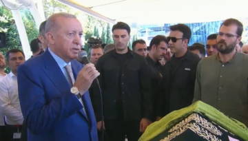 Cumhurbaşkanı Erdoğan, Zehra Önen’in cenaze törenine katıldı