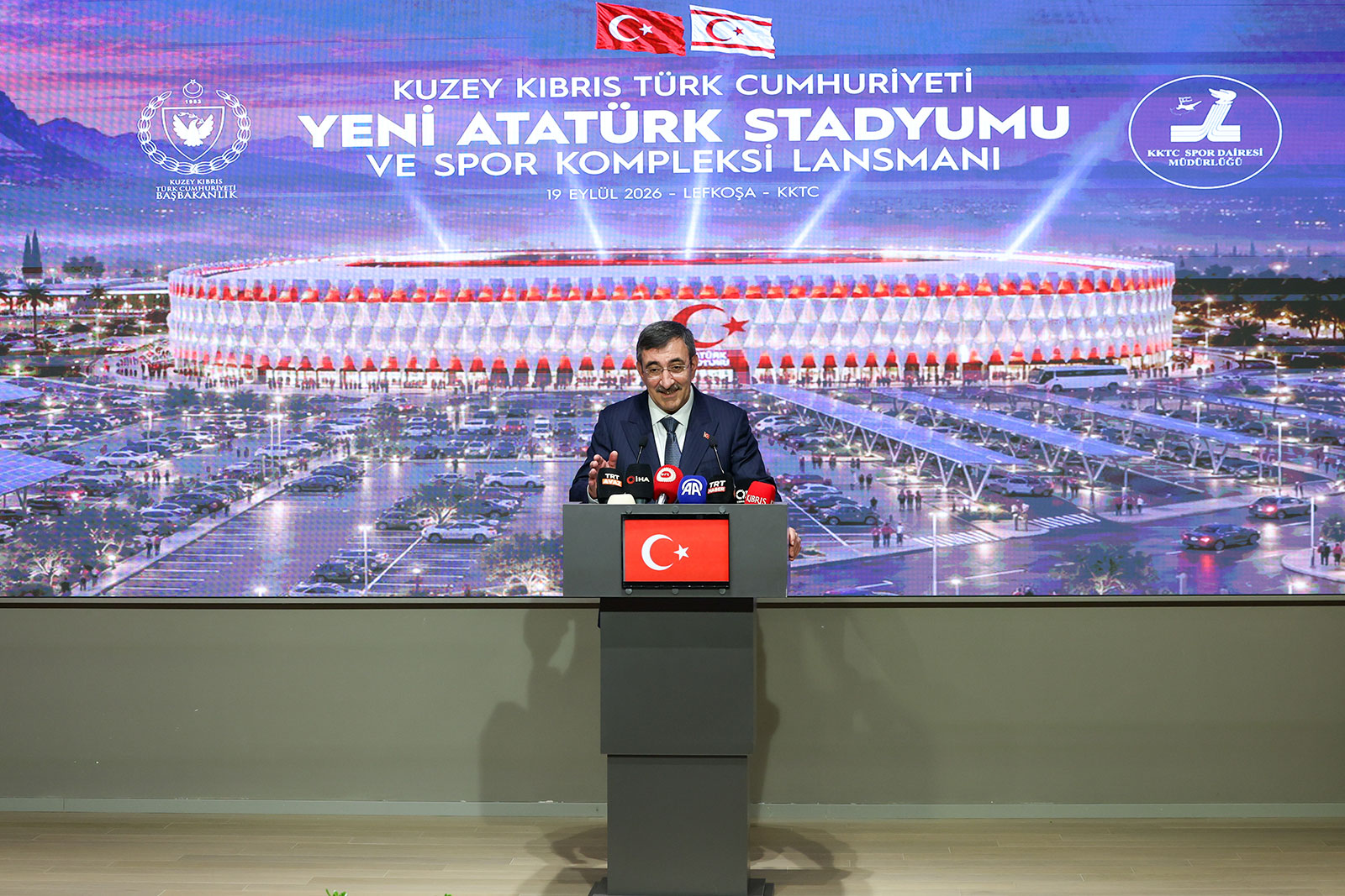 Cumhurbaşkanı Yardımcısı Yılmaz: Kıbrıs Türk halkına hak ettiği geleceği hep birlikte inşa edeceğiz