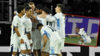 Dünya, skandal gol sevincini konuşuyor. İsrailli futbolcu golü attı, kırmızı kart gördü