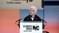 Emine Erdoğan, New York İklim Haftası açılışında konuştu