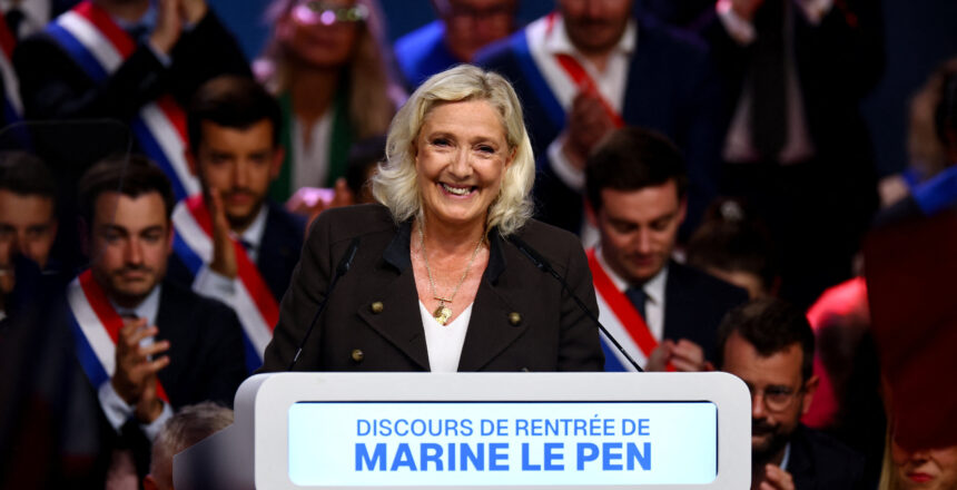 Fransa’da tarihi dönüm noktası. Le Pen Senato zaferiyle köşke koşuyor