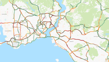 İstanbul’da sağanak sonrası trafik kilitlendi