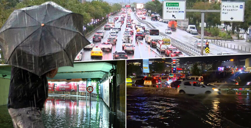 İstanbul’da yağmur daha bitmedi: Meteoroloji saat verdi, sağanak yeniden şiddetlenecek