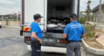 İzmir’de iki araçta kaçak avlanan 3 ton orkinos ele geçirildi