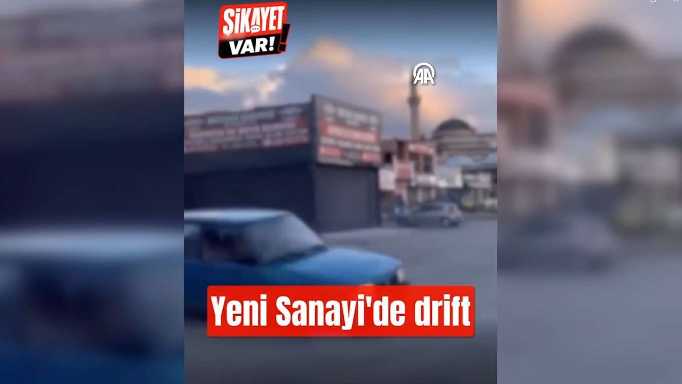 Kayseri’de drift atan sürücüye 140 bin lira ceza uygulandı