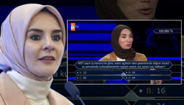 Kim Milyoner Olmak İster’de 100 bin liralık soruyu bilemedi, doğru cevabı Aile Bakanı paylaştı