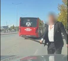 Konya’da trafikte sürücüye sopayla saldıran şahsa 380 bin lira ceza