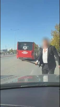Konya’da trafikte sürücüye sopayla saldıran şahsa 380 bin lira ceza